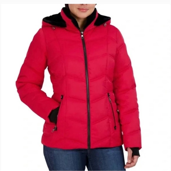 Nautica Jackets & Coats Nautica Womens Puffer Jacket Zip Off Hood